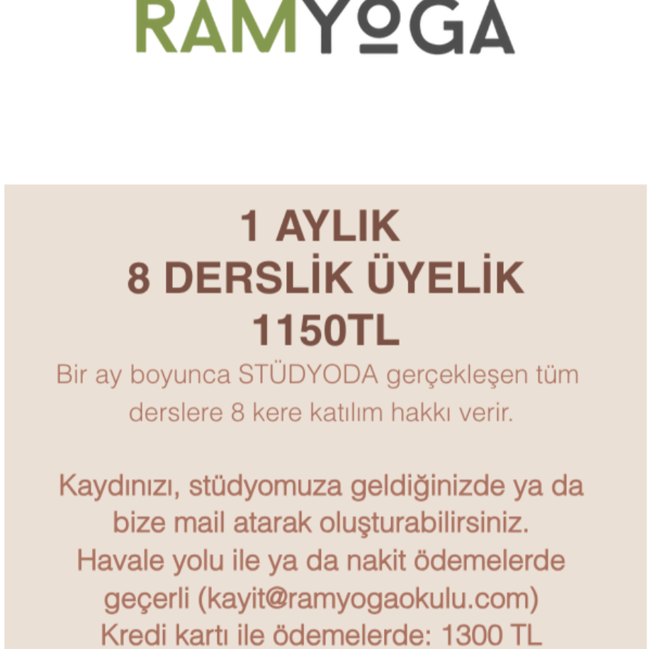 8 Derslik Üyelik