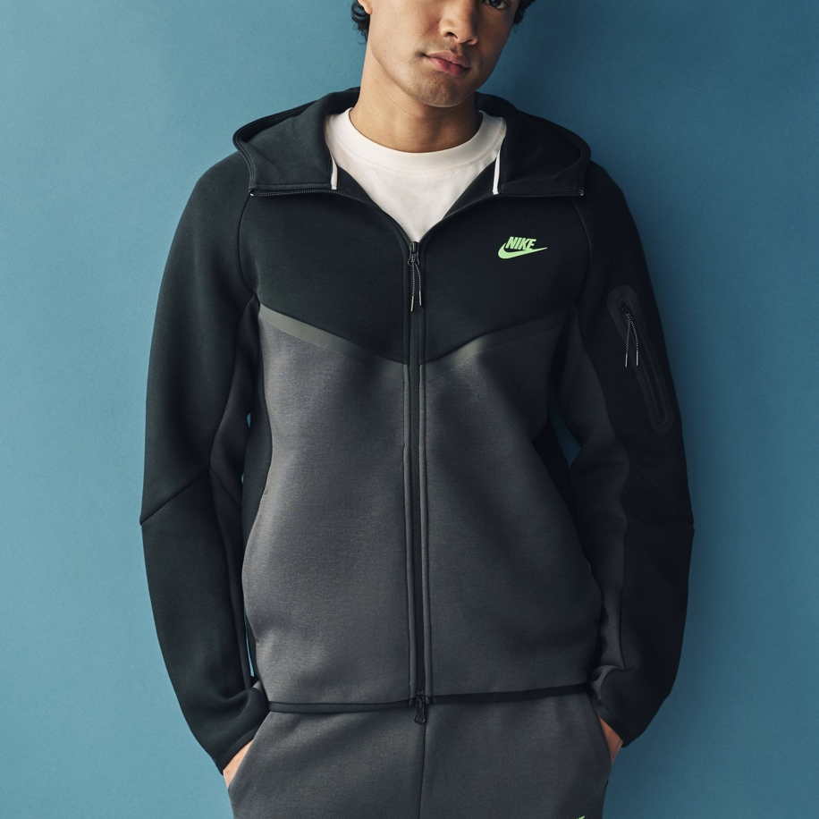 Premium Nike Tech Fleece Full-Zip Hoodie [HV0949-015]