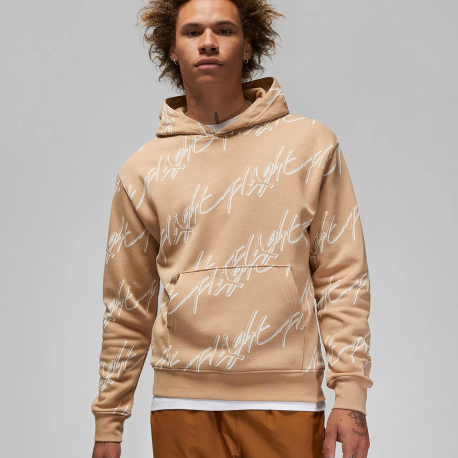 Jordan M J Fleece Pullover Hoodie [FB7318-200]