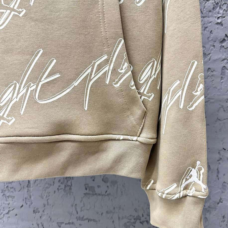 Jordan M J Fleece Pullover Hoodie [FB7318-200]