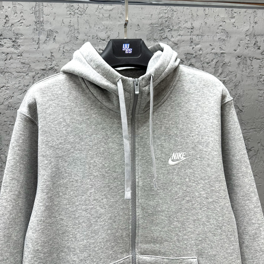 Nike Sportswear Club Full-Zip Hoodie Sweatshirt [BV2648-063]