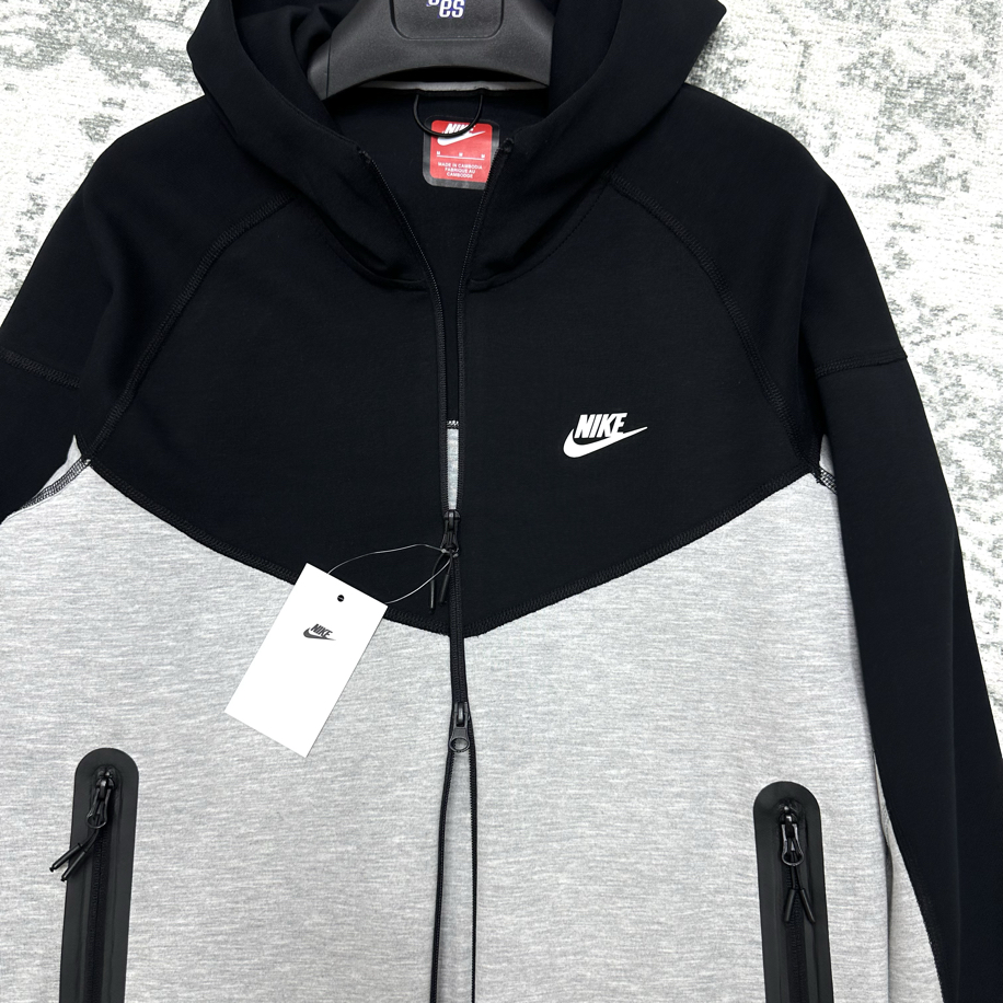 Premium Nike Tech Fleece Windrunner Full-Zip Hoodie