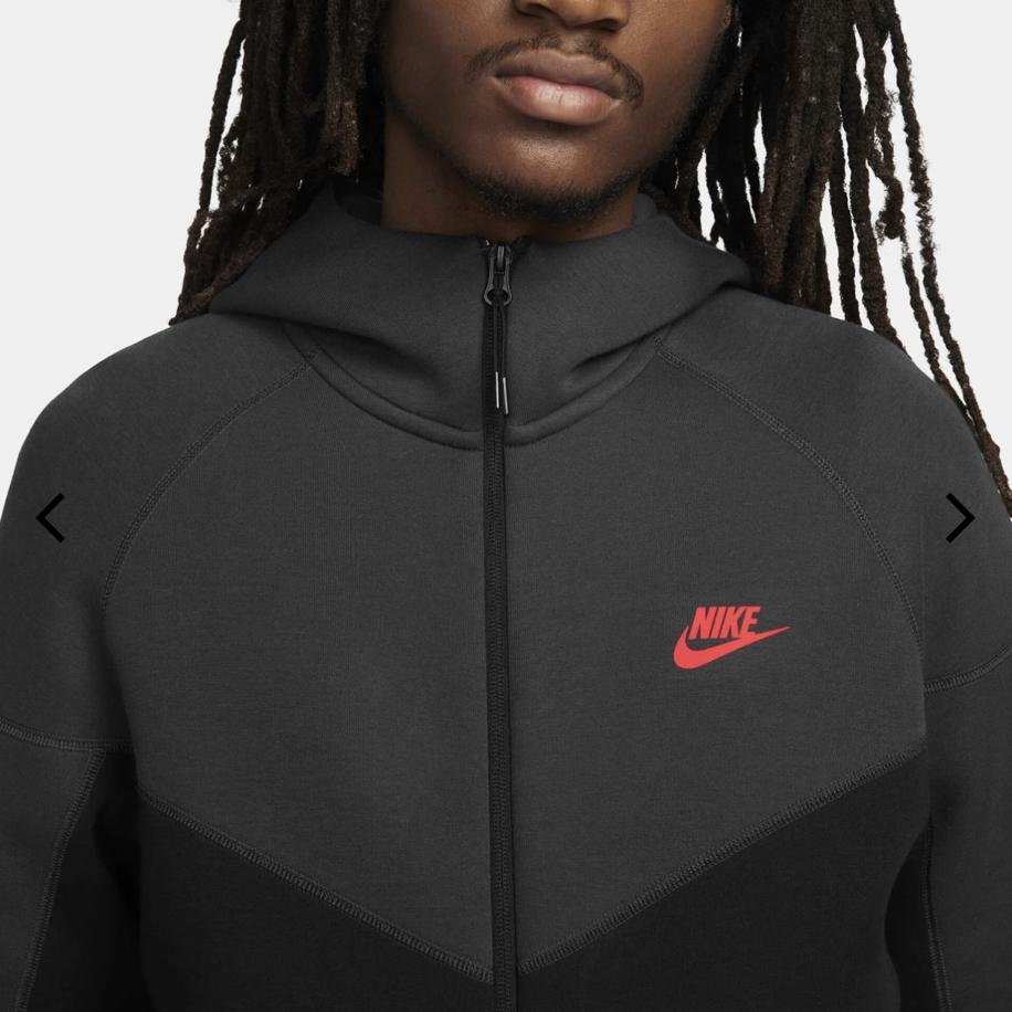 Premium Nike Tech Fleece Windrunner Full-Zip Hoodie