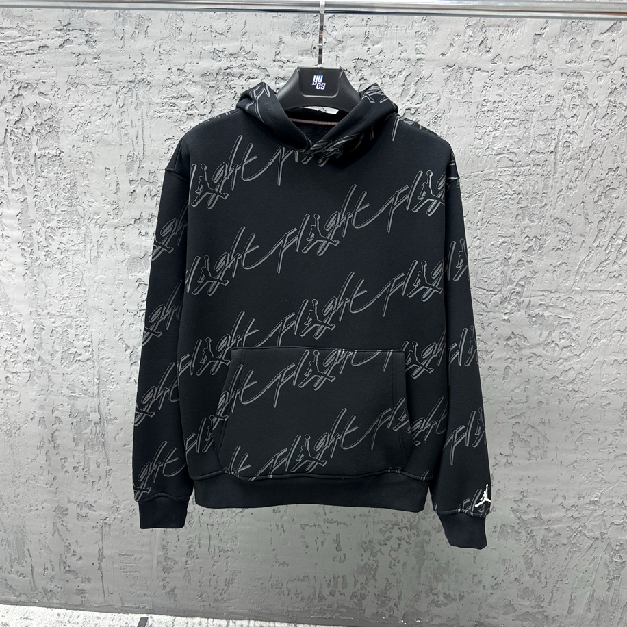 Jordan M J Fleece Pullover Hoodie [FB7318-010]