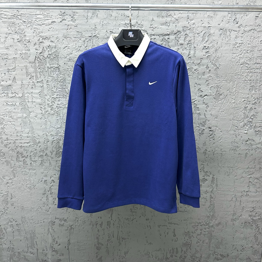 Nike Sportswear Rugby Top Solo Swoosh Shirt [DQ5221-460]