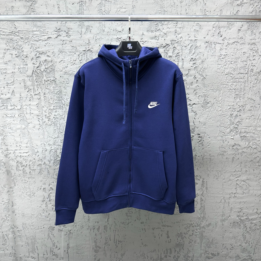 3'lü Alım KAMPANYASI Nike Sportswear Club Full-Zip Hoodie Sweatshirt [BV2648-063] 
