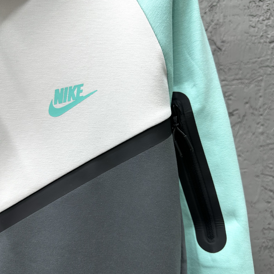 Nike Tech Fleece Premium 5.Th Hoodie Iron Grey Photon Dust Tropical Twist