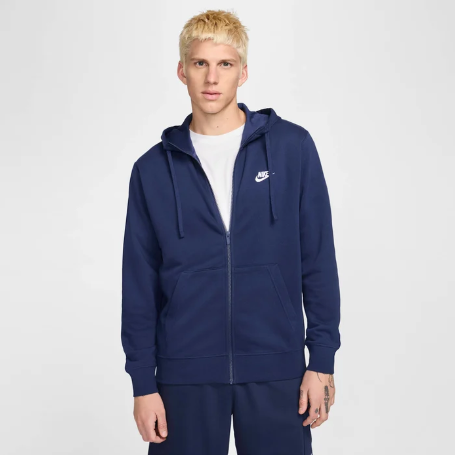 Nike Sportswear Club Full-Zip Hoodie Sweatshirt [BV2648-410]