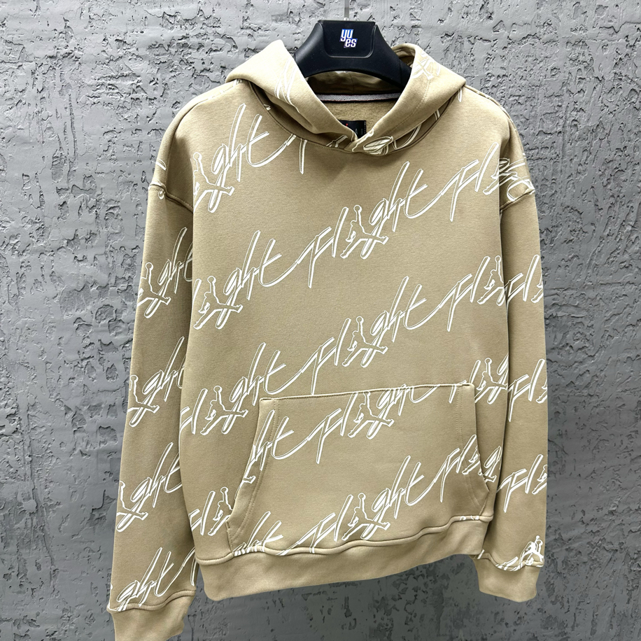 Jordan M J Fleece Pullover Hoodie [FB7318-200]