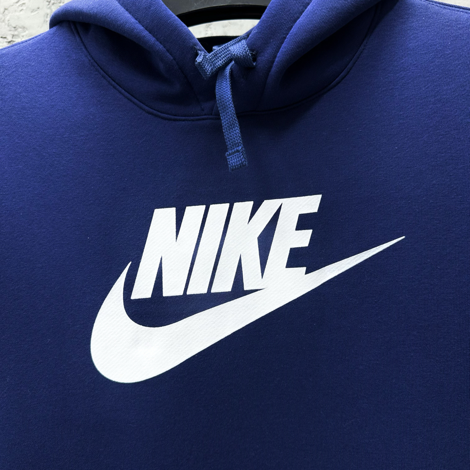 Nike Nsw Club Fleece Futura Graphic Pullover Hoodie [BV2973-410]