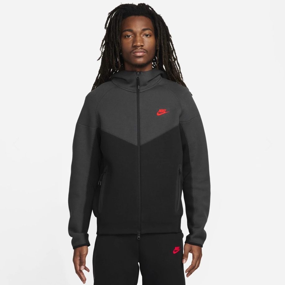Premium Nike Tech Fleece Windrunner Full-Zip Hoodie