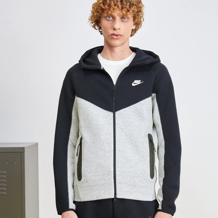 Premium Nike Tech Fleece Windrunner Full-Zip Hoodie