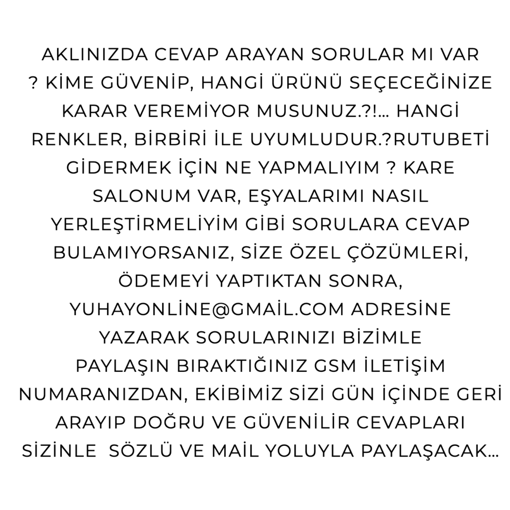 SORU - CEVAP