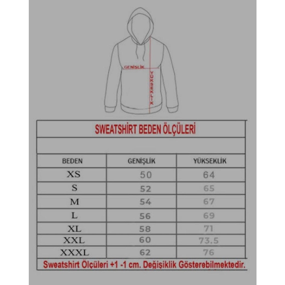 YİY Hoodie - Kapşonlu (Lacivert)