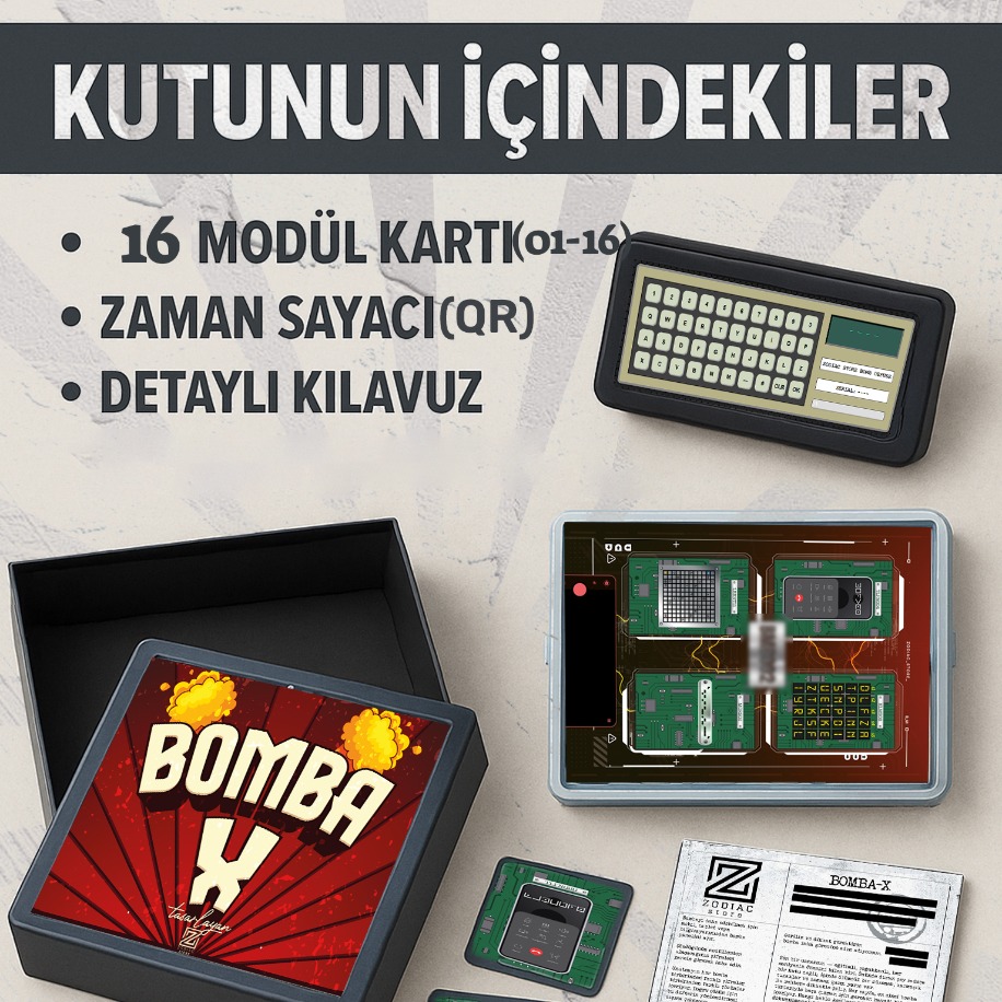 Bomba-x Series:1 Ilk Seri ! – Takım Oyunu Ile Bombayı Etkisiz Hale