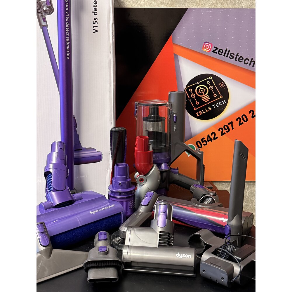 DYSON V15 DETECT SUBMARİNE | ZELLTECH ⚡ Akıllı Teknoloji