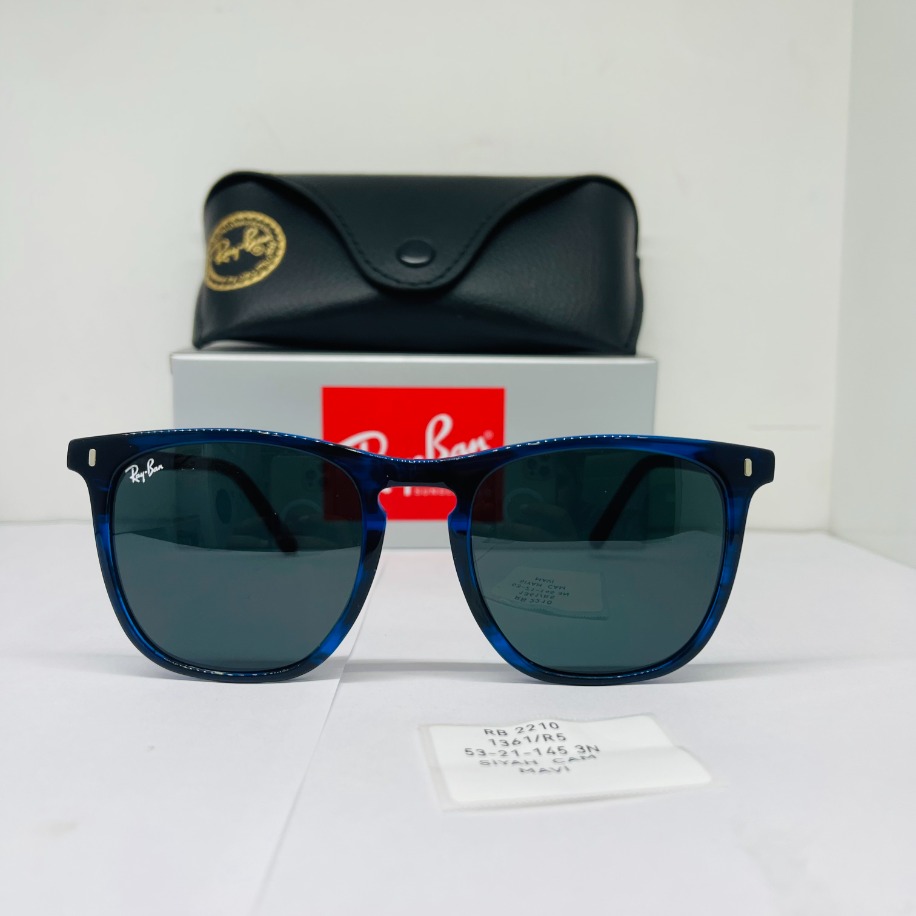 RAYBAN RB-2210 MAVİ ÇERÇEVE SİYAH CAM UNİSEX | ZELLTECH ⚡ Akıllı