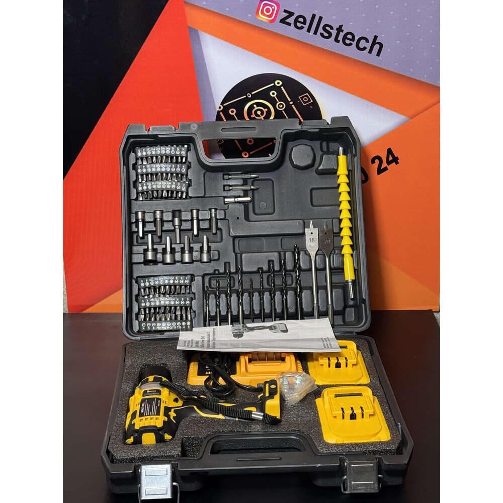 ASSUR ASR-131 Çelik Mandren Kömürlü Motor Darbeli Şarjlı Matkap