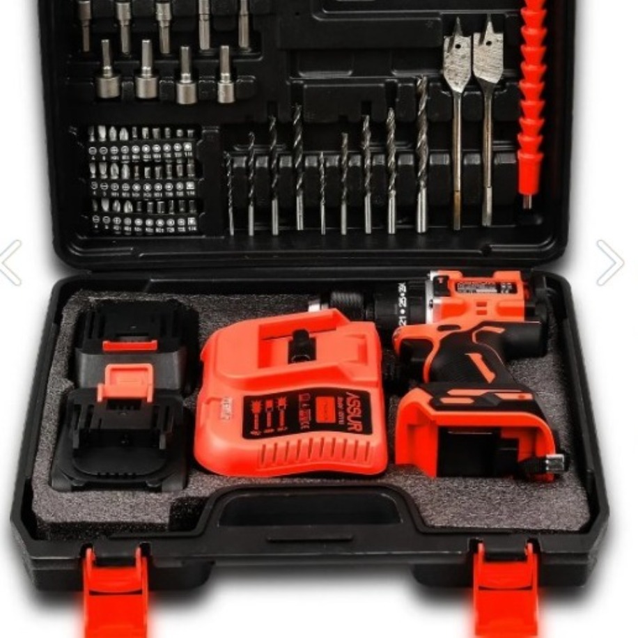 メル様 ASSUR-LD18 Çelik Mandren Kömürsüz Motor Darbeli Şarjlı Matkap