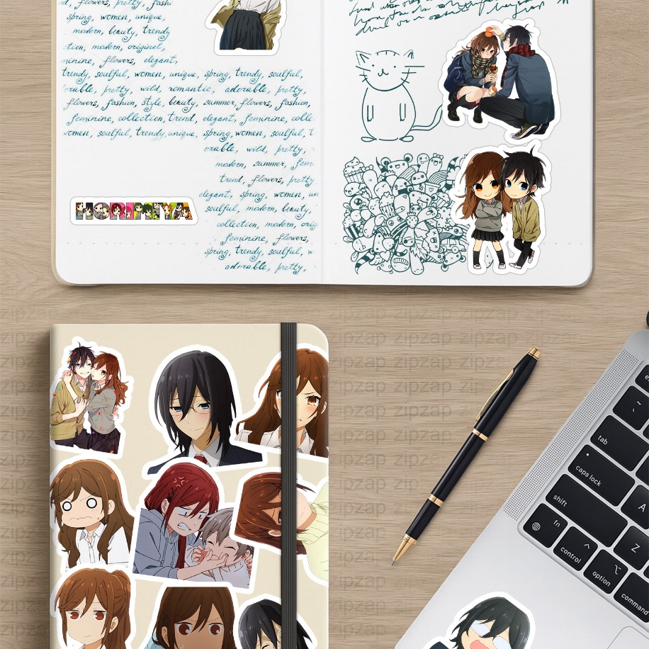  Horimiya Anime Sticker Paketi (25 Sticker)