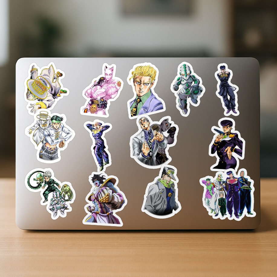  JoJo no Kimyou na Bouken part 4 Anime Sticker Paketi (25 Sticker)