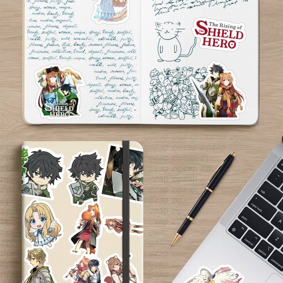The Rising Of The Shield Hero (Tate no Yuusha no Nariagari) Anime Sticker Paketi (20 Sticker)