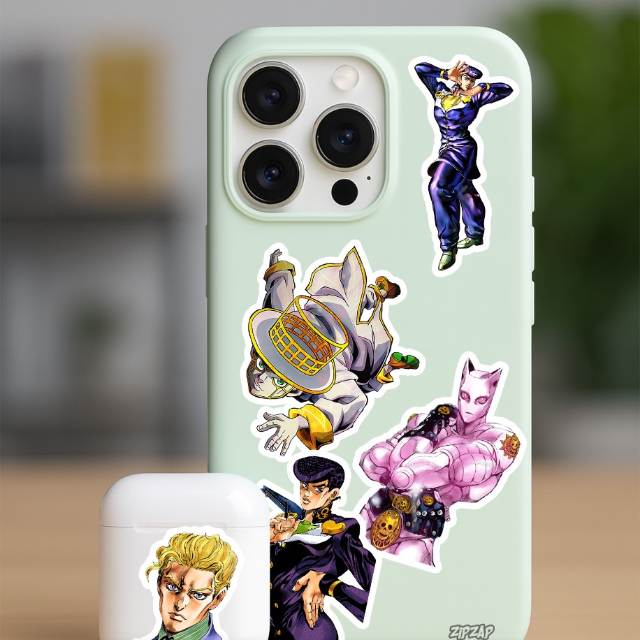  JoJo no Kimyou na Bouken part 4 Anime Sticker Paketi (25 Sticker)