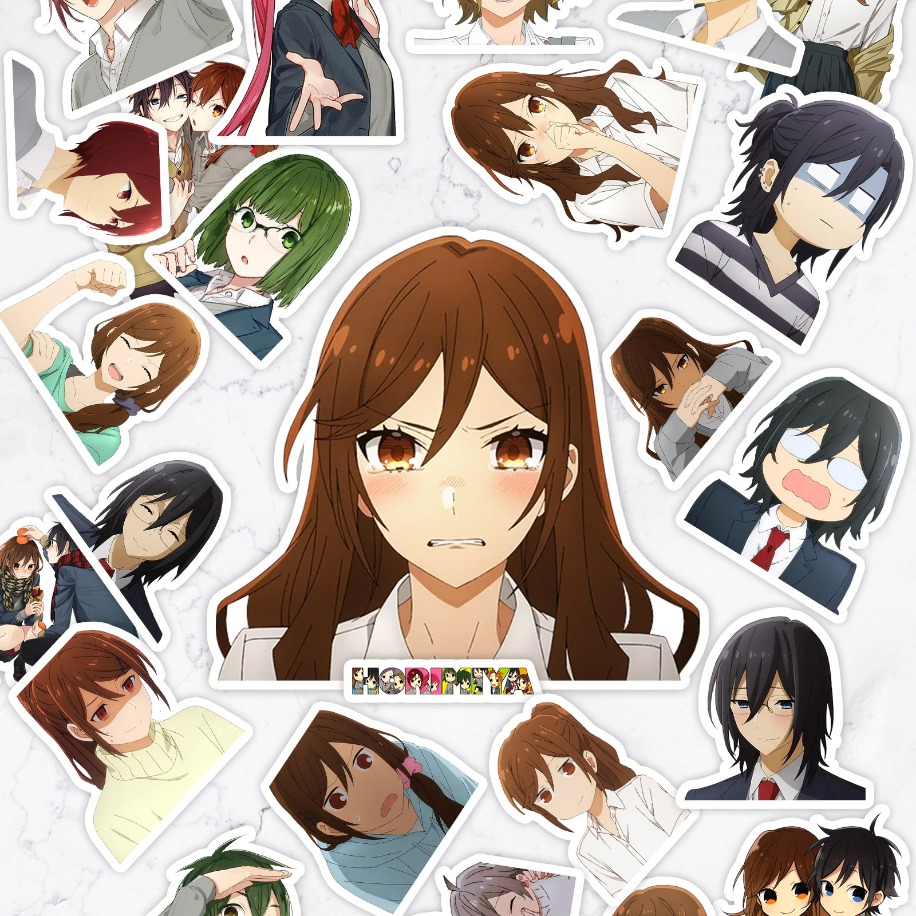  Horimiya Anime Sticker Paketi (25 Sticker)