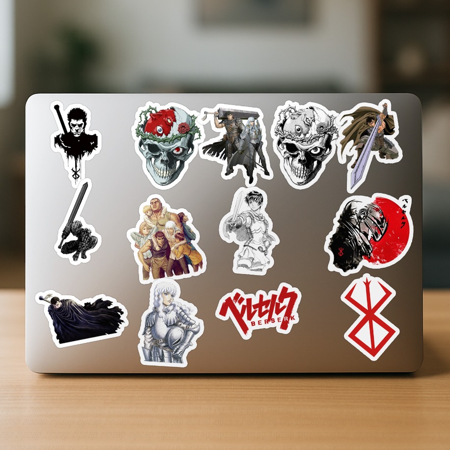  Berserk  Anime Sticker Paketi (22 Sticker)