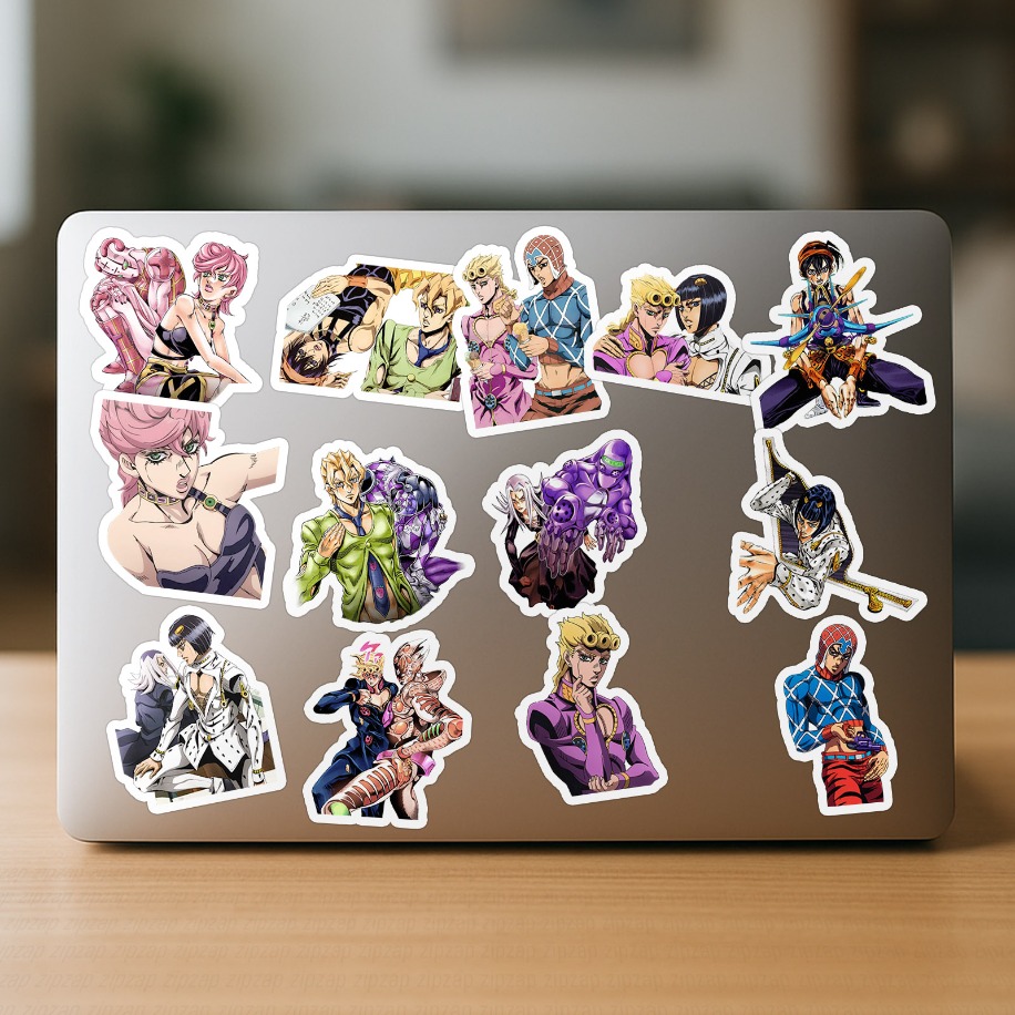 JoJo no Kimyou na Bouken part 5 Anime Sticker Paketi (25 Sticker)