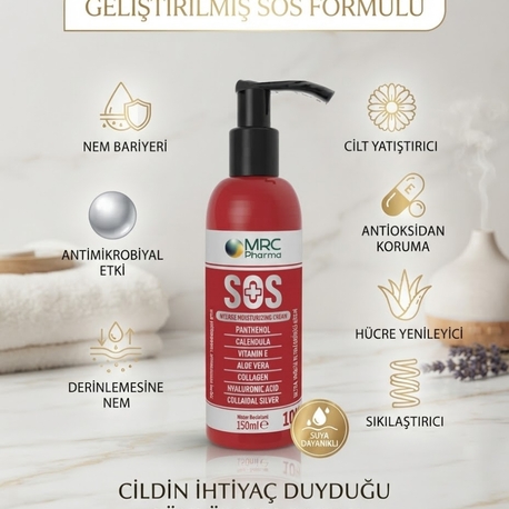 MRC Pharma SOS cilt bakım kremi,