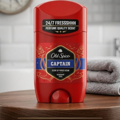 Old Spice Captain, kırmızı stick f