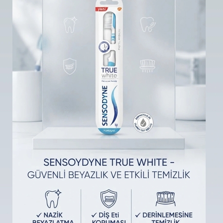 Sensodyne True White diş fırçası