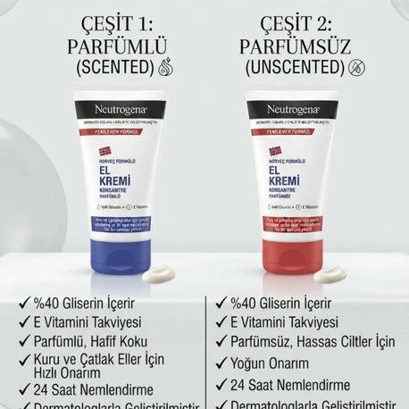Neutrogena konsantre el kremleri2 adet