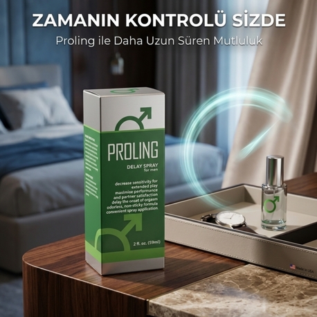 Proling erkekler için geciktirici sprey