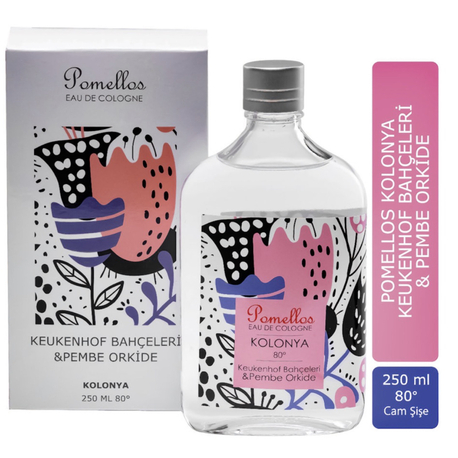 Pomellos kolonya Keukenhof Bahçeleri & Pembe Orkide 