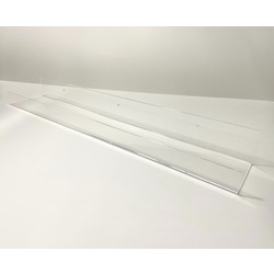 ŞEFFAF AKRİLİK RAF 60X10 cm