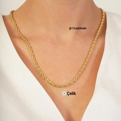 ÇELİK BURGU MODEL KOLYE
