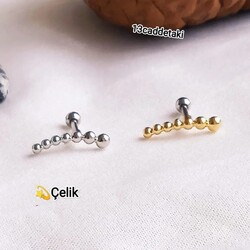 ÇELİK TOPÇUKLU MODEL PİERCİNG 