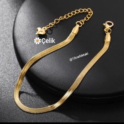 ÇELİK GOLD İTALYAN ZİNCİR BİLEKLİK
