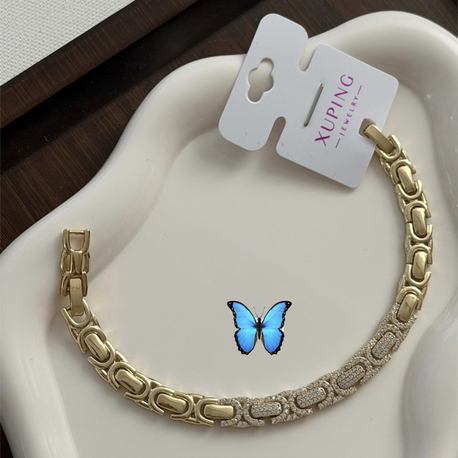 XUPİNG 14K TAŞLI KUYUMCU ÖODEL BİLEKLİK