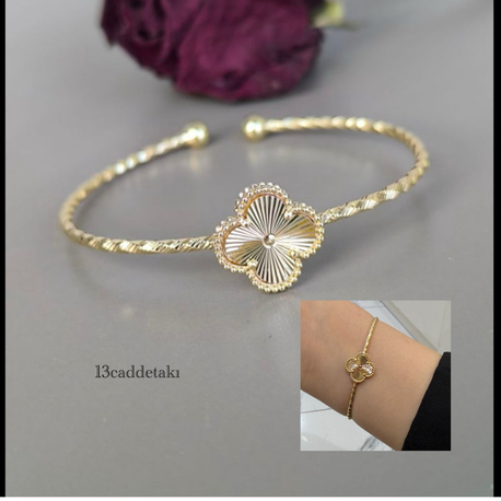 VİP SERİ 14K YONCA MODEL BİLEZİK
