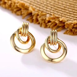 VİP ÖZEL SERİ İÇİÇE HALKALI MODEL KÜPE