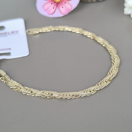 VİP SERİ 14K ÖRGÜ MODEL BİLEKLİK