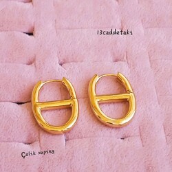 ÇELİK XUPİNG OVAL MODEL KÜPE