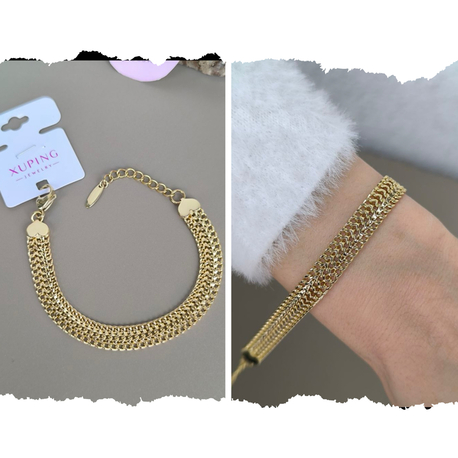 XUPİNG 14K EZME MODEL BİLEKLİK