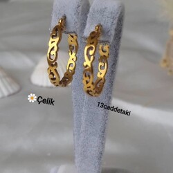 ÇELİK HALKA MODEL KÜPE 