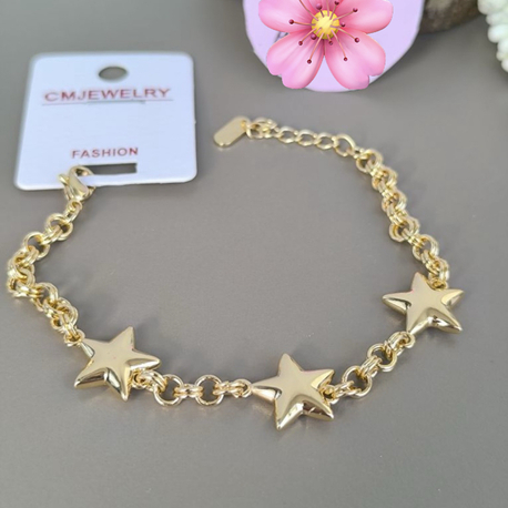 VİP 14K YILDIZ MODEL BİLEKLİK