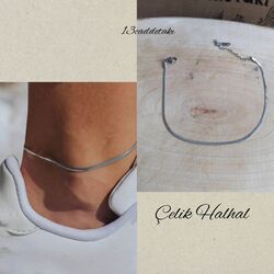 ÇELİK İNCE İTALYAN ZİNCİRLİ MODEL HALHAL 