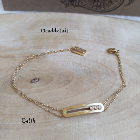 ÇELİK MESSKA MODEL BİLEKLİK